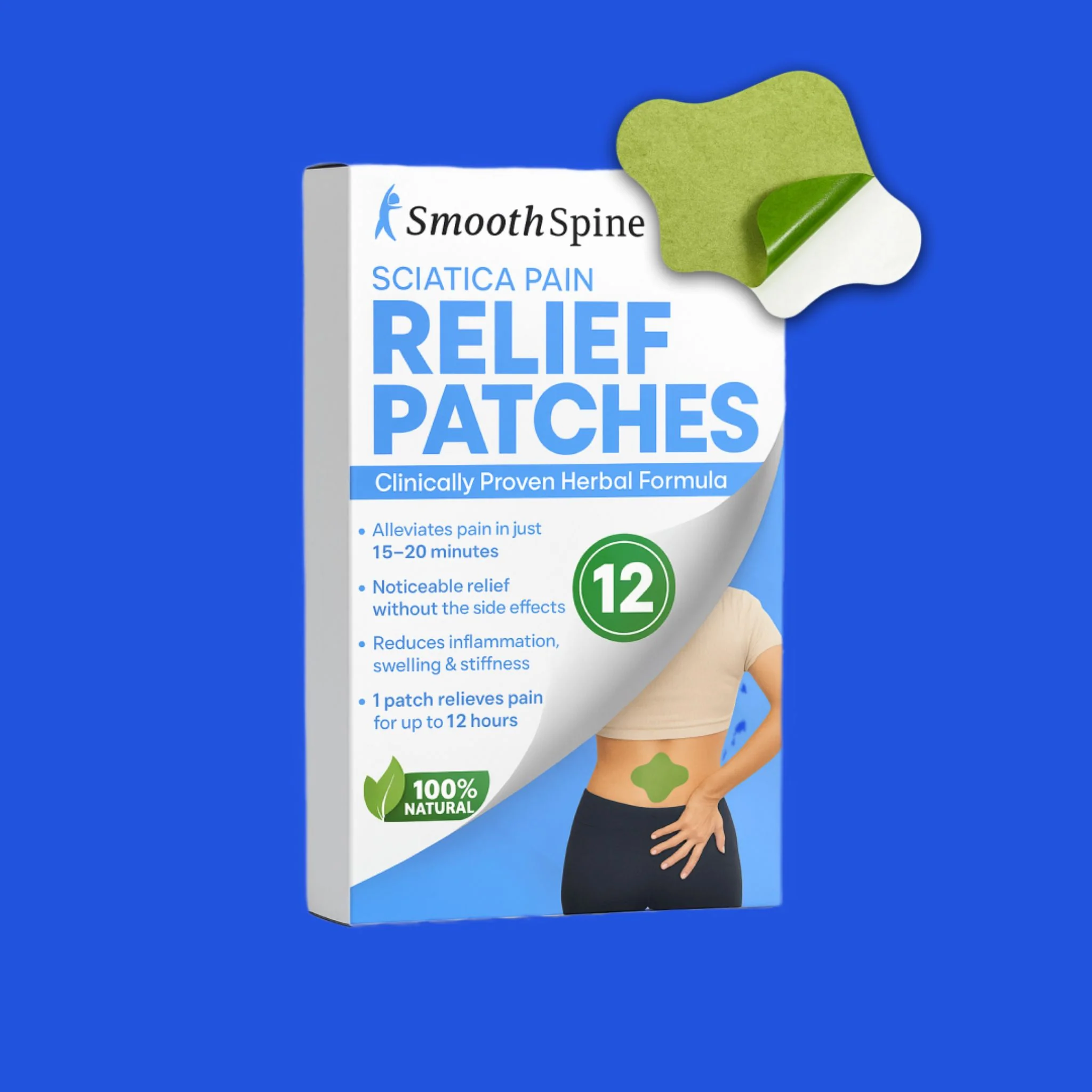 Sciatica Back Pain Relief Patches (12pcs) - Image 4