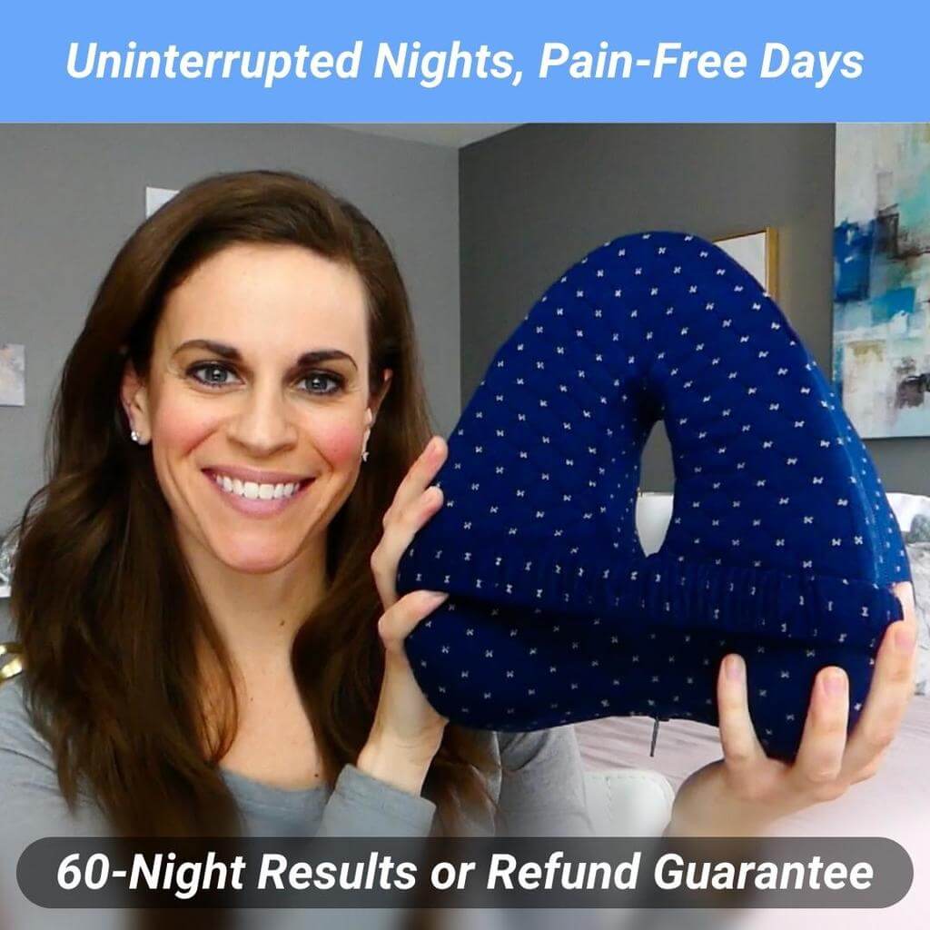 SmoothSpine™ Alignment Pillow - Relieve Knee Pain & Arthritis - Image 2