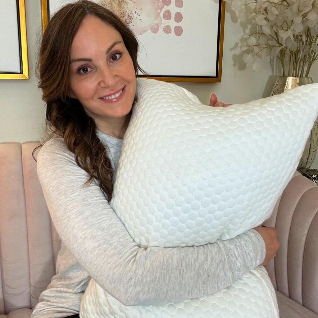 SmoothSpine™ Side-sleeper Pillow - Customizable Thickness - Image 3